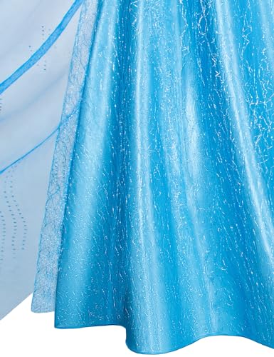 Disfraz Princesa Azul para Niñas con Accesorios miniatura 6