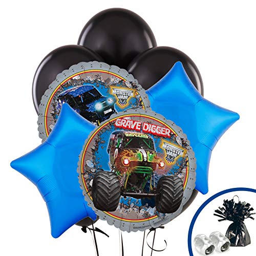Monster Jam 3D Balloon Bouquet