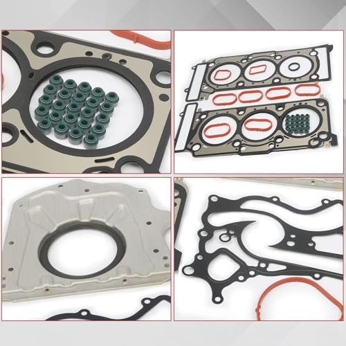 Image of Cylinder Head Gasket with Seal Set for Mercedes-Benz GLE350 C350 SLK350 M276 X218 A207 W166 W221 3.5L 2011-2018 Aftermarket Automotive Parts Replacement OE#2760160220 2760160520 2761840080