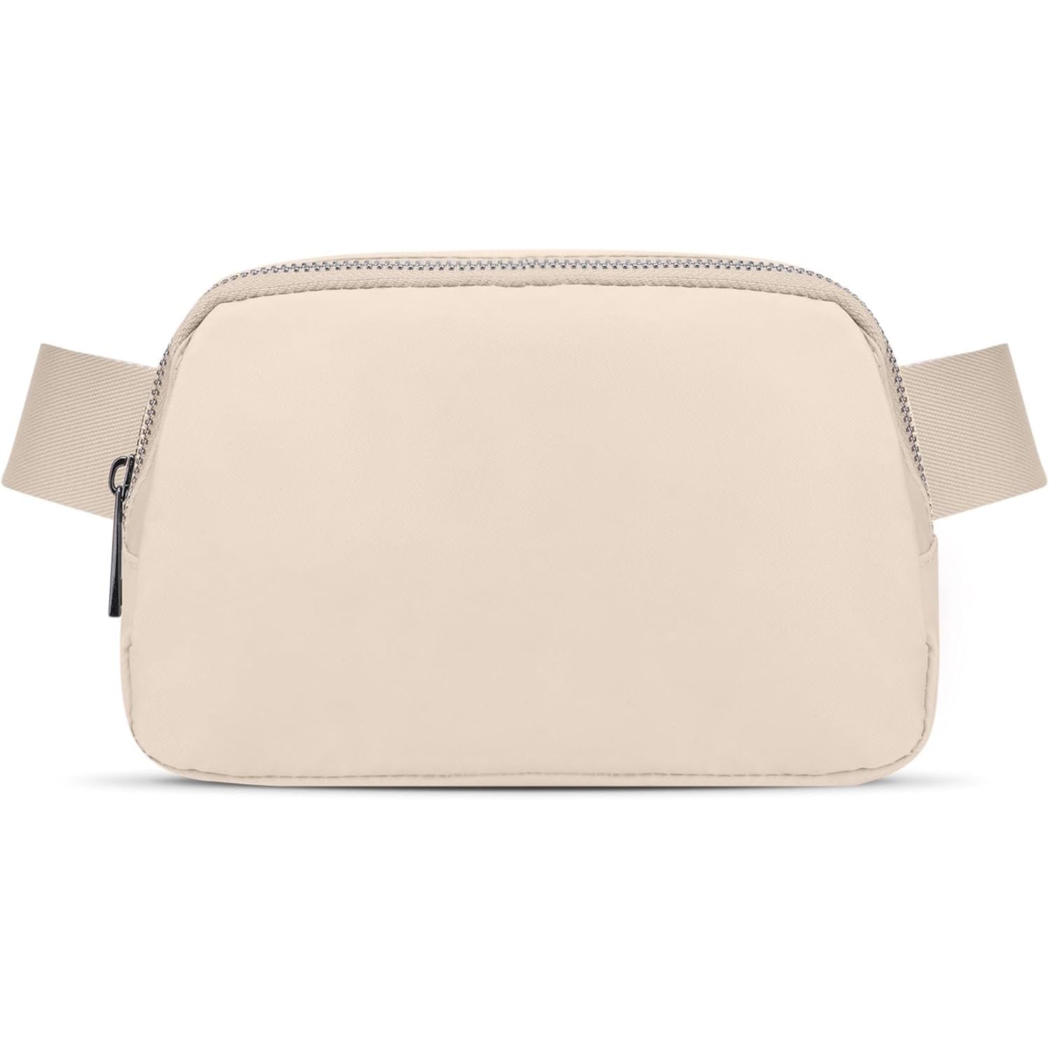 JSJ Mini Fanny Pack for Women &amp; Men,Valentines Day Gifts for Girls Teens Kids Daughter Sister Her,Trendy Stuff Crossbody Bags Cute Everywhere Belt Bags.(Creamy)
