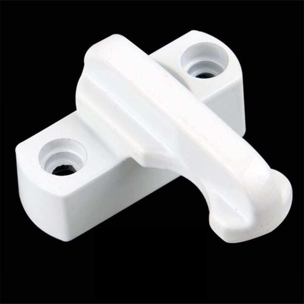 Maniglie per finestre in plastica, cassaforte, Serratura di Sicurezza per Porta a Battente, Leva di Sicurezza, Fermo a Scorrimento S08