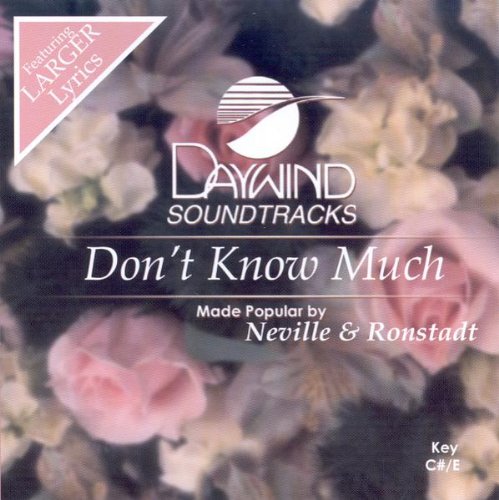 Don't Know Much AccompanimentPerformance Track