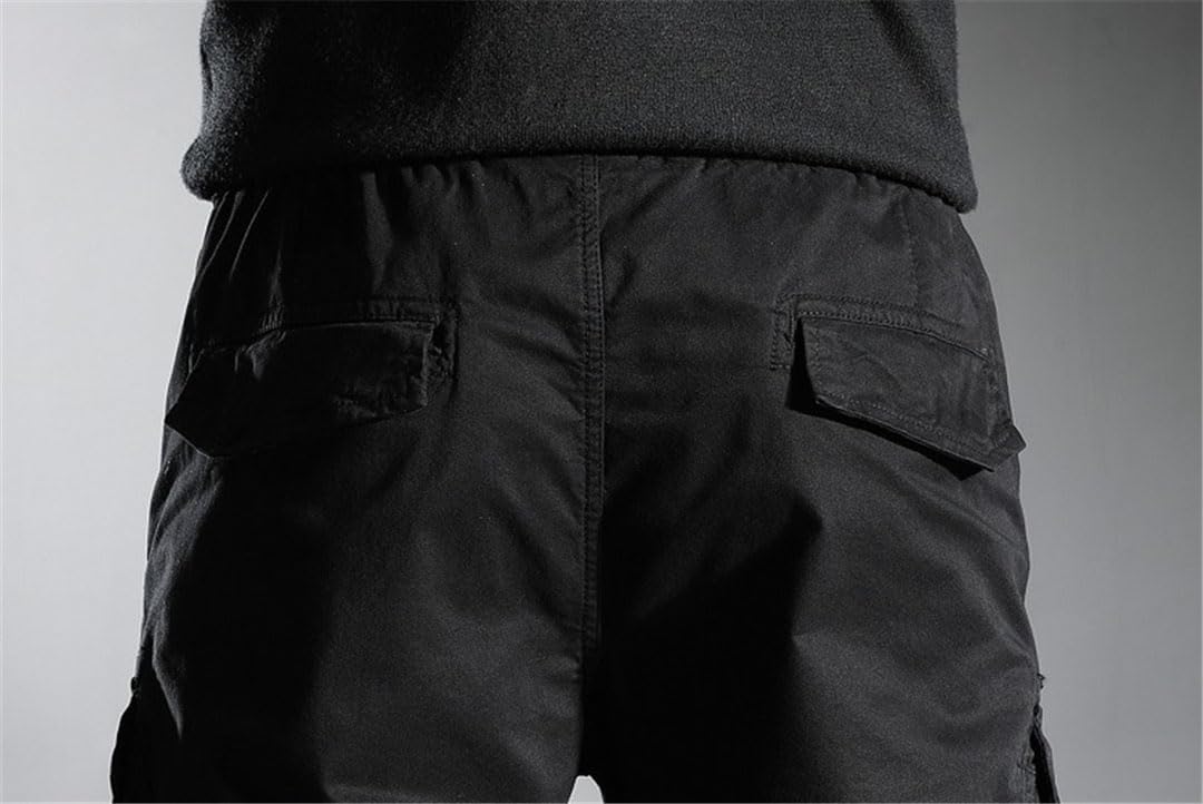 Vogrtcc Hombres Pantalones Cargo Tácticos Joggers Casual Slim Fit Pantalones
