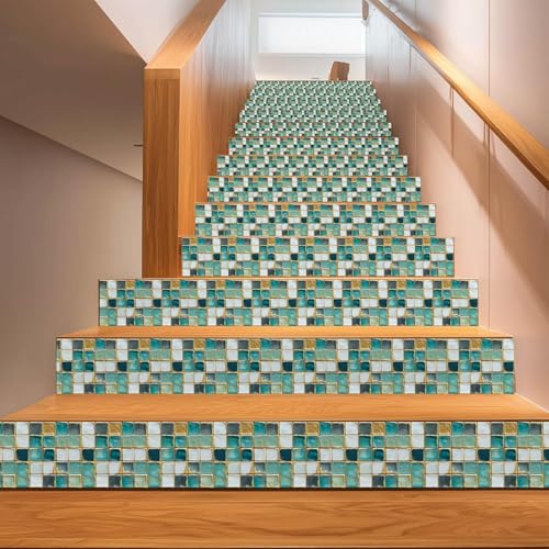 Image of 36 PC Pack (6 X 6) Thin Art Artistic Bohemian Peel and Stick Wall Sticky Backsplash Vinyl Waterproof Removable Tile Sticker Decals for Bathroom & Kitchen, (h, 6x6 inch)