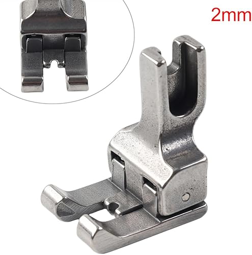 Miniatura 2 de Newsmarts Universal 116" 0.079 in Compensación Top Stitch Presser Pie para Máquinas de Coser Industriales de Vástago Bajo #CD