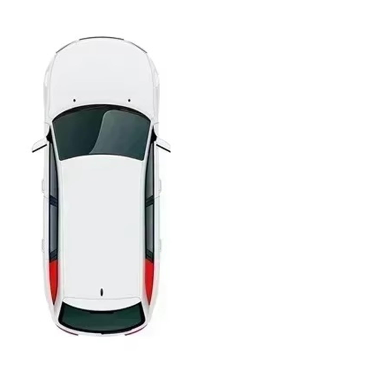 Coche Parasol para VW para Passat B8 para Estate 2014-2023 Ventana Protección Solar Ventana Parasoles(2PCS Side Triangle)