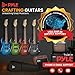 Pyle Electric Guitar Kit with Amp for Beginners Full Size 39” Instrument Package with Humbucker Pickups and Rock Amplifier Starter Set Bundle for Kids All Ages, Youth and Adults