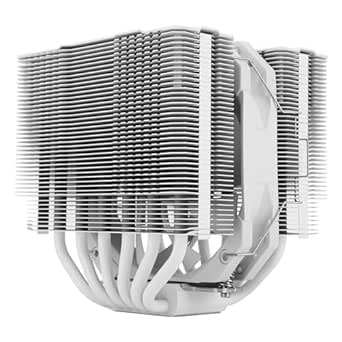 Thermalright Peerless Assassin 120 Mini White CPU Air Cooler, 6 Heat Pipes Dual Towers Cooler, with Dual TL-D12W PWM Fans, Desktop PC Cooler for Intel LGA 1851/1700/1150/1151/1200/2011,AMD:AM4/AM5