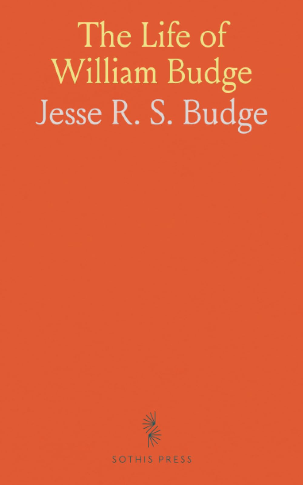 The Life of William Budge