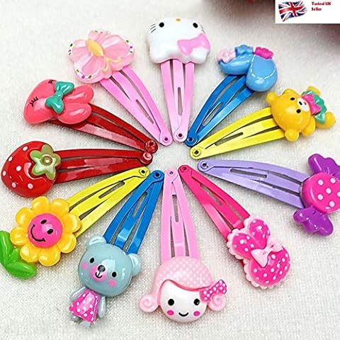 20 pcs Styles Assorted Baby Kids Girls Hair Pin HairClips Jewelry Hairpins BQP Cover