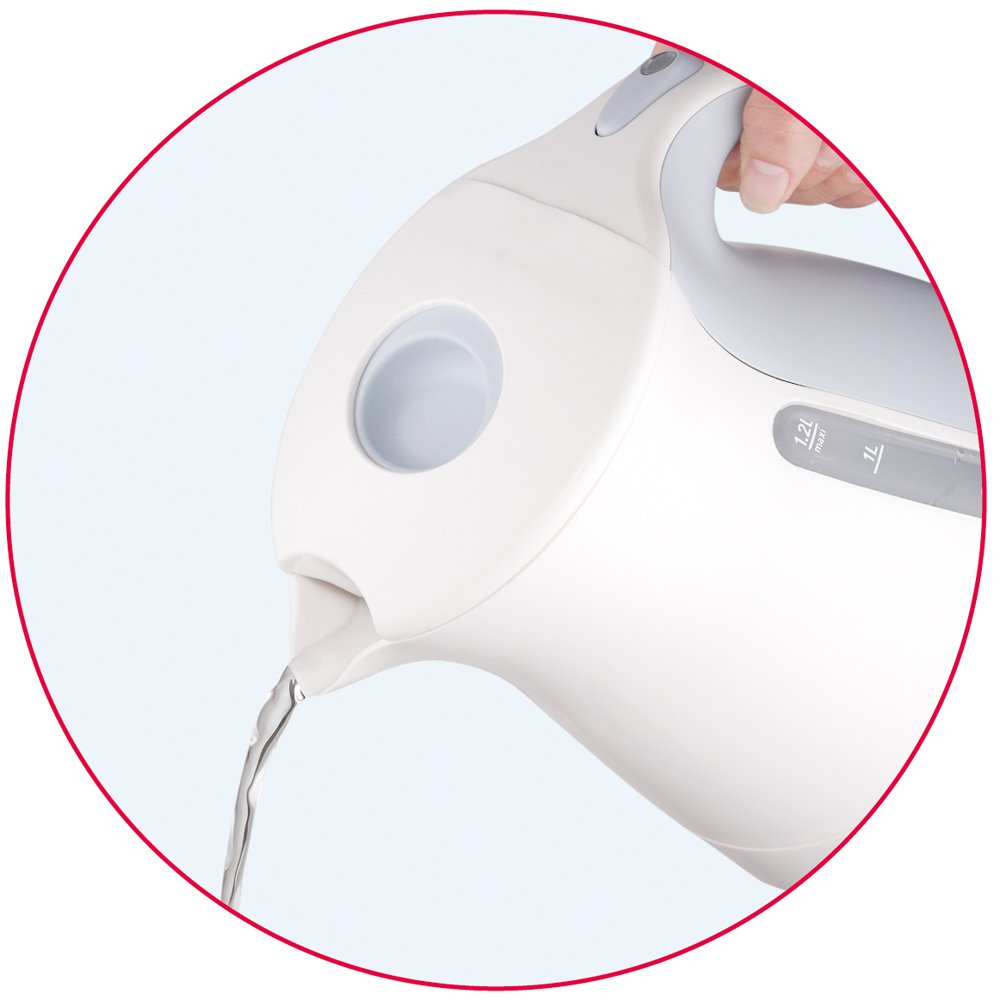 Amazon | T-fal 電気ケトル ジャスティン プラス スカイブルー 1.2L