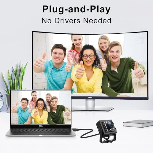 ALPCAM 1080P Day & Night Vision USB Camera, IR Infrared Webcam for PC - 5