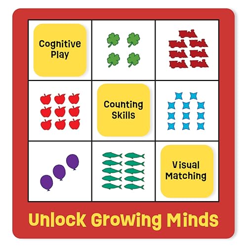 Image of ThinkFun Zingo 1-2-3 Number Bingo Game for Age 4 and Up - Award Winner and Toy of The Year Nominee