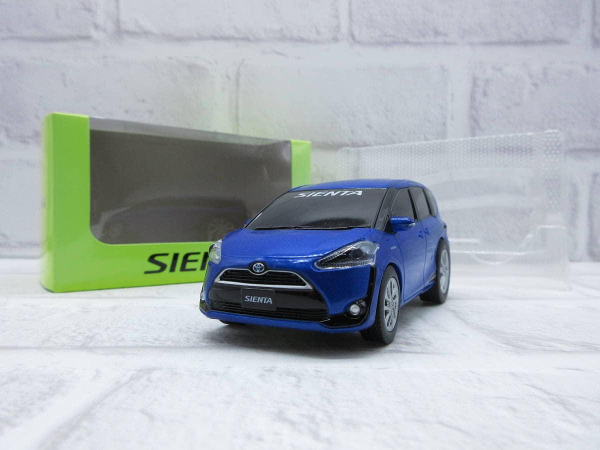 トヨタ シエンタ sienta ミニカー スケール ブルー Amazon.co.jp: 新型 シエンタ ミニカー プルバック グレイッシュ
