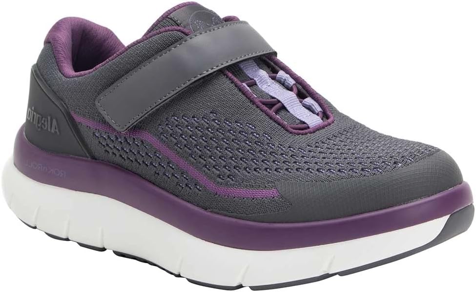 Alegria Rok N Roll Breez Women's Athletic Walking Shoe Steel 9 M US