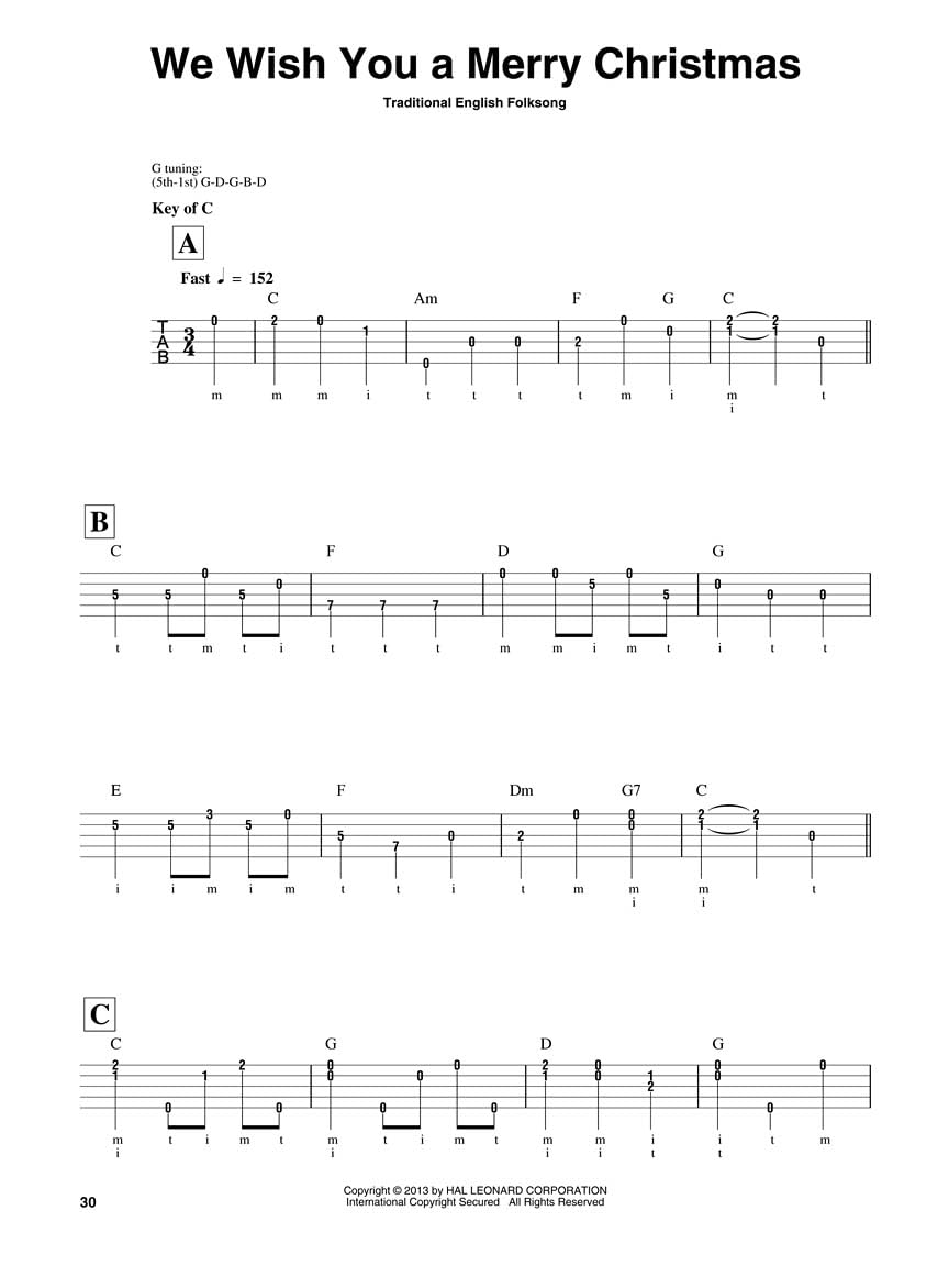 Old-Time Christmas: Banjo Play-Along Volume 4 (Banjo Play-Along, 4, Band 4)