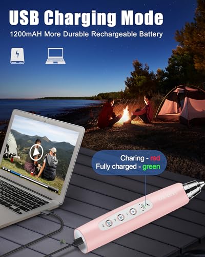Image of YUSWKO Rechargeable Milk Frother for Coffee, Handheld Drink Mixer with 3 Heads 3 Speeds, Ideal Coffee Frother Wand for Travel