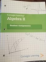 Carnegie Learning Algebra II Student Assignments (Paperback) 1609722248 Book Cover