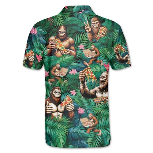 Polo Shirts for Men Golf Polos Mens Polo Shirts Short Sleeve Button Up Shirt Men3