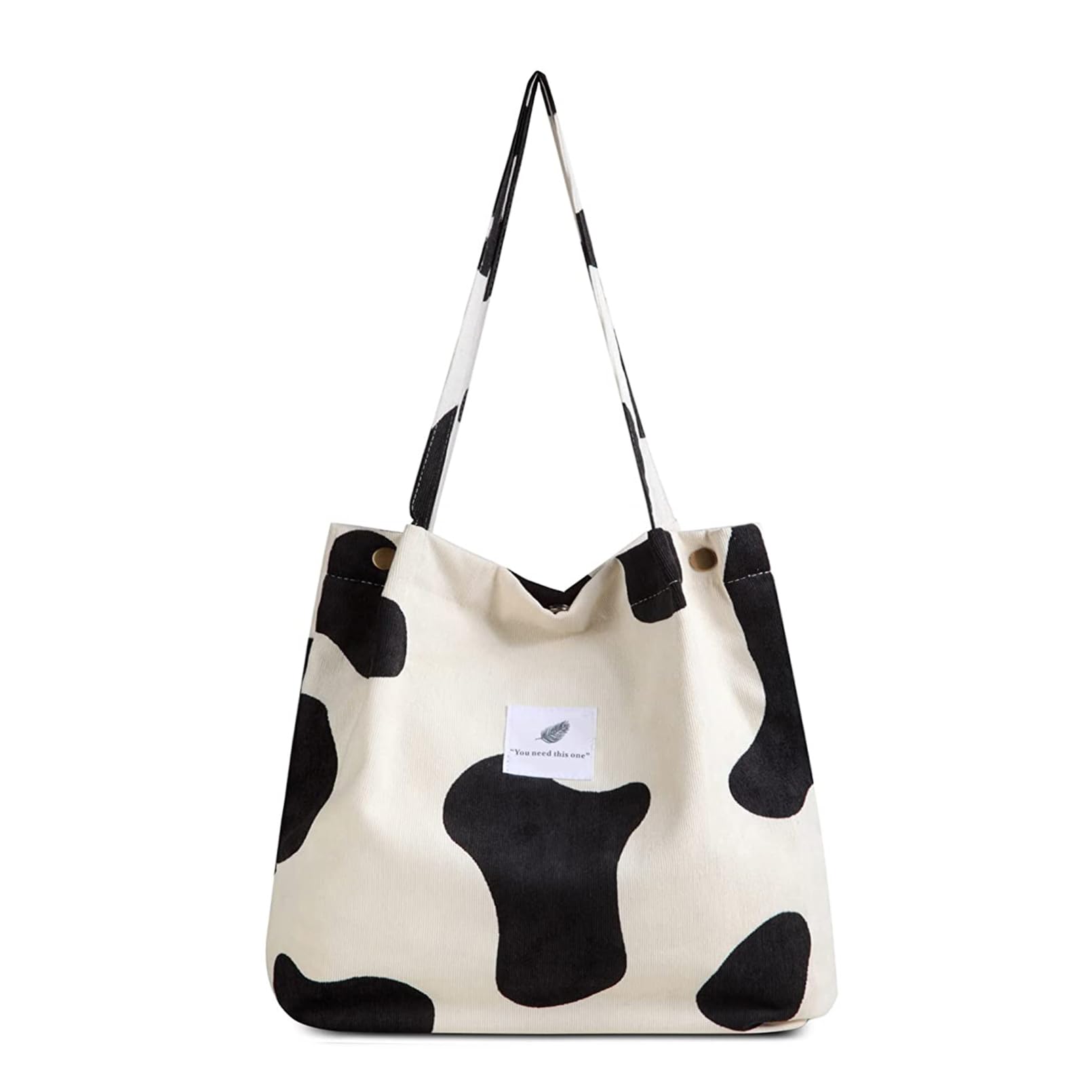 FITDON Tote Bag, Shoulder Handbags Big Capacity Shopping Bag with Inner Pocket for Women Girls