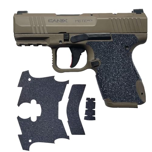 Tactical Gun Grip Skins Wrap Tape for canik Mete mc9 RMR Cut Non-Slip Sleeve Glove Concealed Carry
