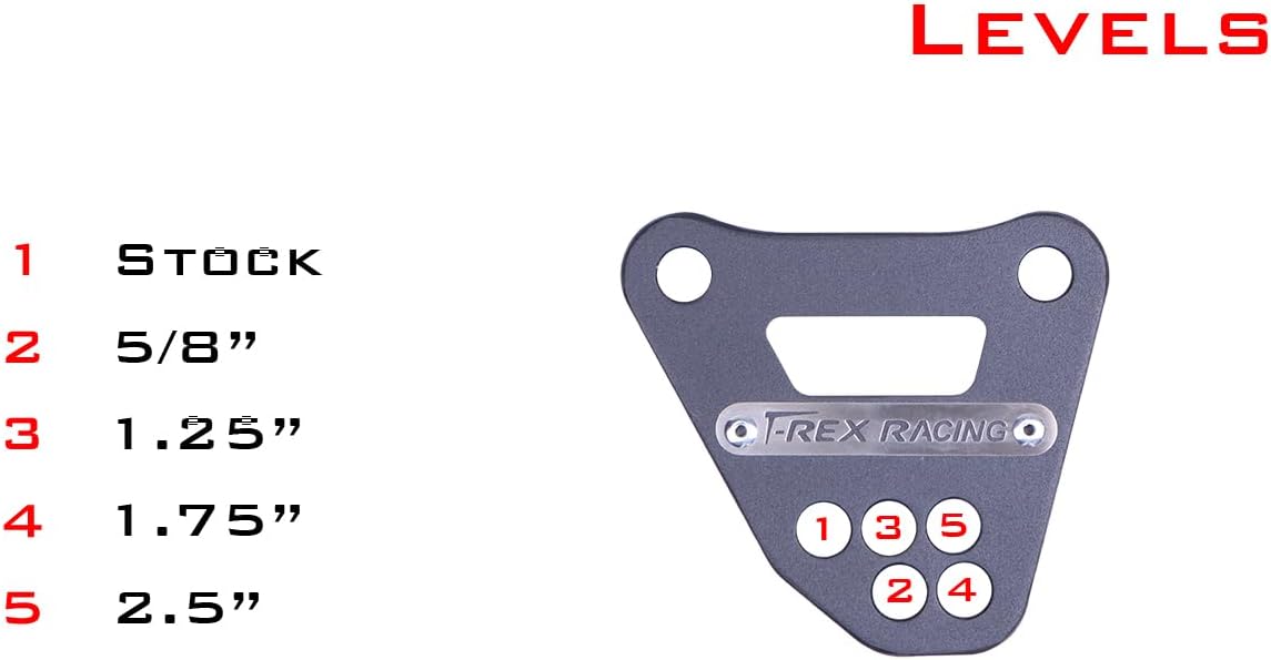 T-Rex Racing Multi-Level Lowering Links Compatible with KTM 2020-2022 1290 Super Duke R