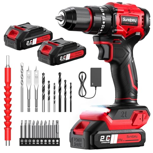 Sundpey Brushless 3-in-1 Cordless Drill
