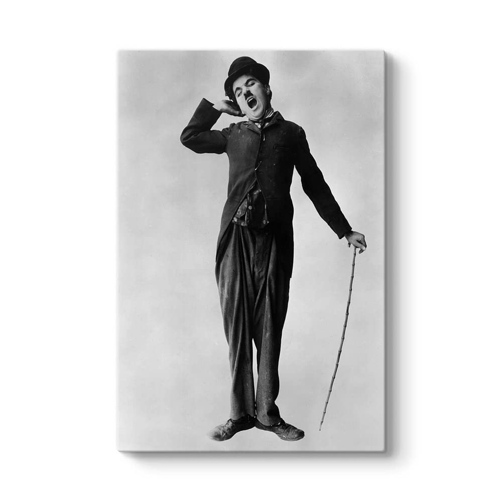 tabloshop Charlie Chaplin Dikey Tablo 30 x 45