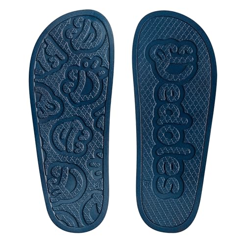 Dedoles Badeschuhe & Hausschuhe viele lustige Designs Bücher Kaffee Katze Party Pizza Dackel Fuchs Panda Delfin Geschenk, Farbe:, Gr.: EU 3