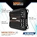 PRV Audio MDX1200.4 2 Ohm Mini 4 Channel Car Audio Amplifier 4 x 300 Watts RMS at 2 Ohm - 1200 Watt 12 Volts Bridgeable Amp for Powersports, Motorcycles, ATV, for High Power Stereo Speaker Systems