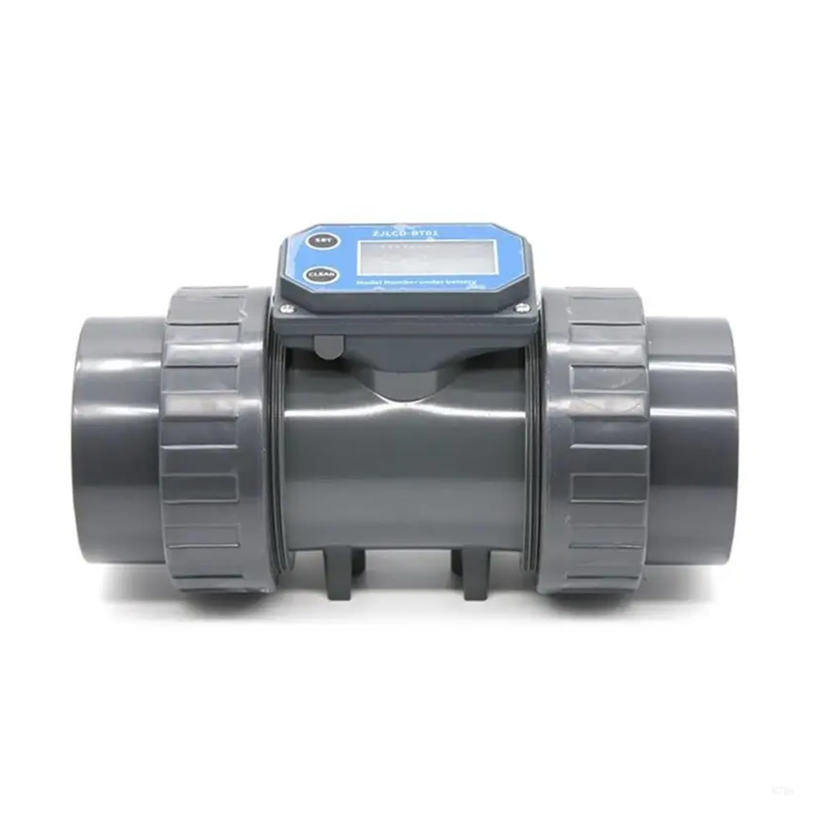 Digitaler Durchflussmesser mit großer Kapazität, 1 Zoll, 1-1/2, 2, 2-1/2, 3, Turbinendurchflussmesser for Schwimmbäder Hohe Empfindlichkeit, geringe Latenz(5-24V Power,DN80)