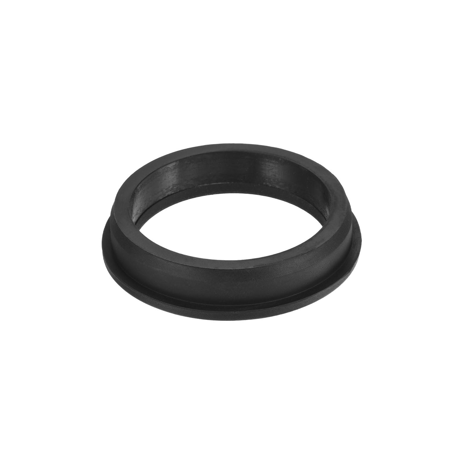 Unifizz 1Pcs Rubber Grommet 70mm Drill Hole, 59mm ID Hole Top Hat Grommet Black Silicone Hole Plug Gasket for Automotive, Machinery and Wiring Applications