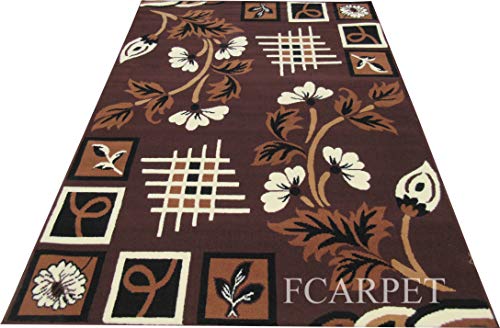 Image of TOP Selling Design with Multiple Choice 120X150 CM(4X5 FEET) Brown Multi