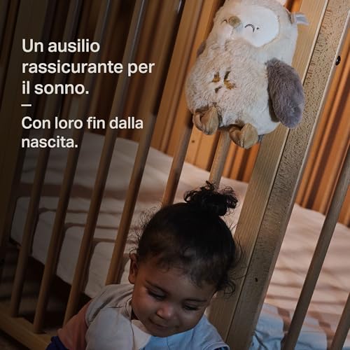 Tommee Tippee Ausilio Luminoso E Sonoro Per Il Sonno Dei Bambini E Neonati Deluxe Con Crysensor, 6 Suoni Rilassanti E Luce Notturna, Ricaricabile Tramite Usb E Lavabile In Lavatrice, Ollie Il Gufo - 7