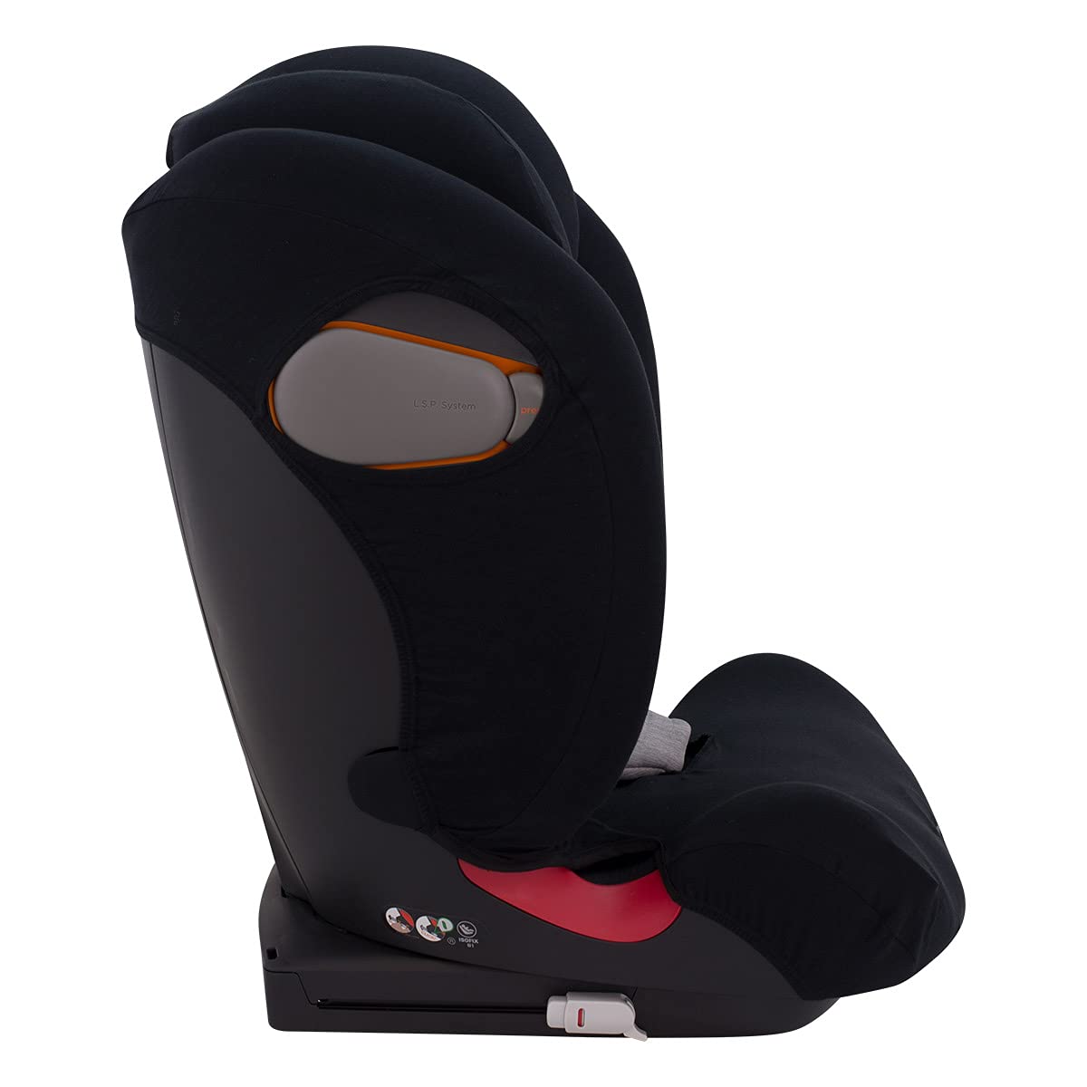 JYOKO KIDS Housse pour siège auto bébé en coton compatible avec GB Everna (Black Series)