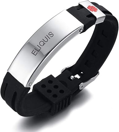 Eliquis alert bracelet Clearance