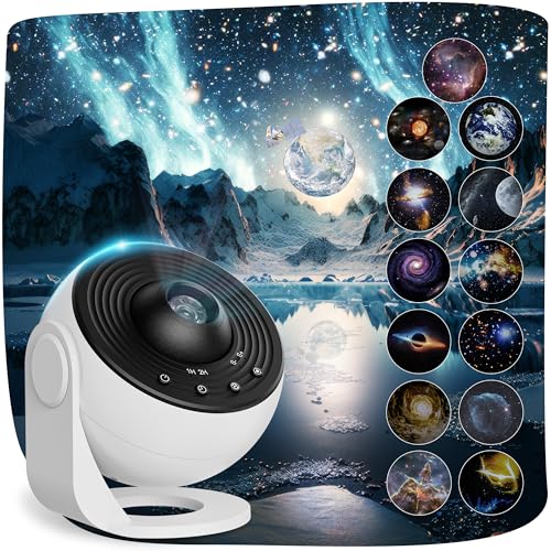 Planetarium Projector Pro for Bedroom, 13 in 1 Star Projector Galaxy Light, Ceiling Night Light...