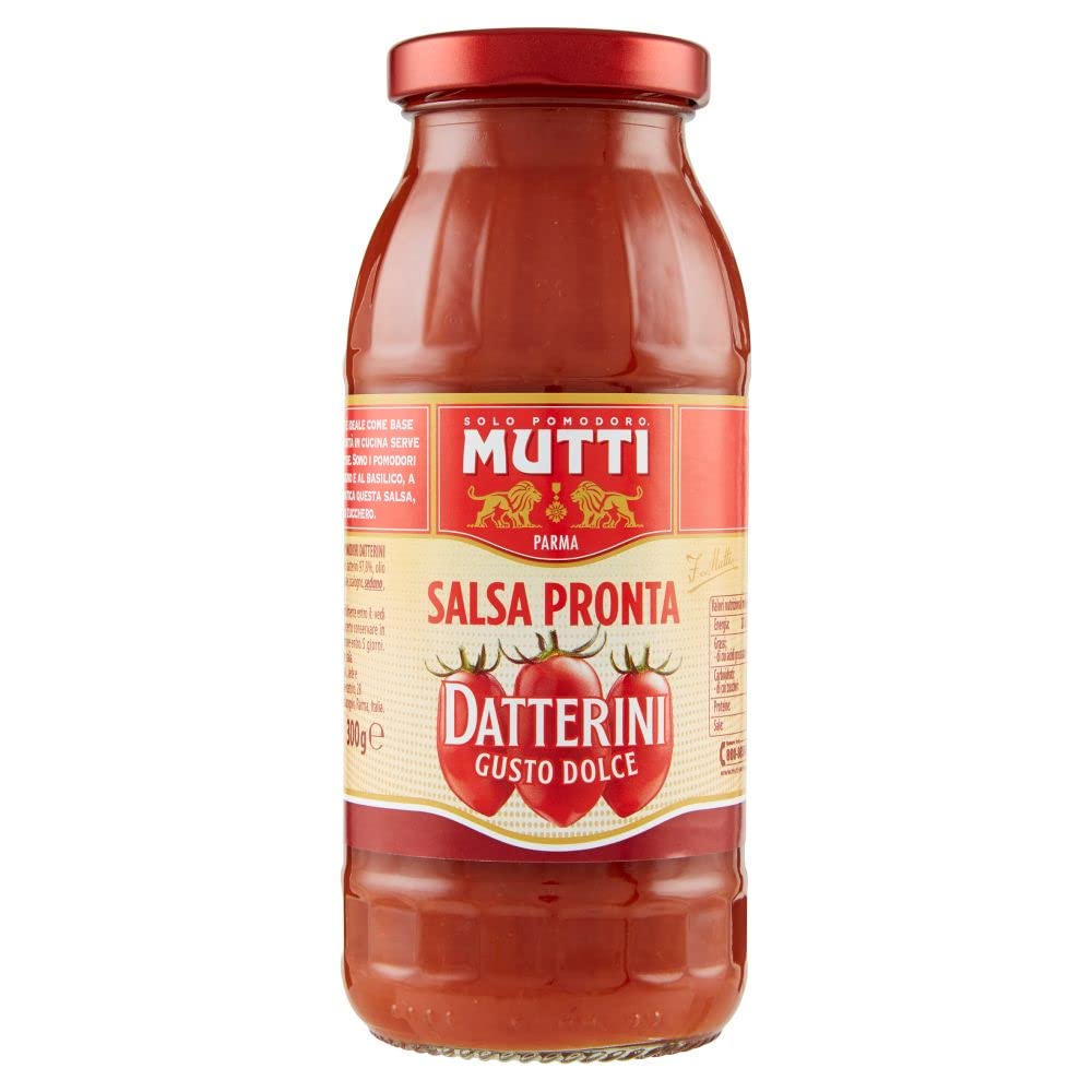 Salsa Datterino Mutti 12 x 300 g Lot de 12 pièces de 300 g