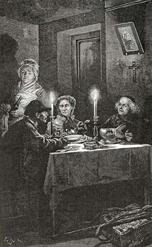 Affiche toile Jean Valjean Frédéric Théodore Lix pour remplacer un poster papier fragile