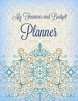 My Finances and Budget Planner Jumbo Size Budget Planning Notebook-Bill Organizer-Simple Format