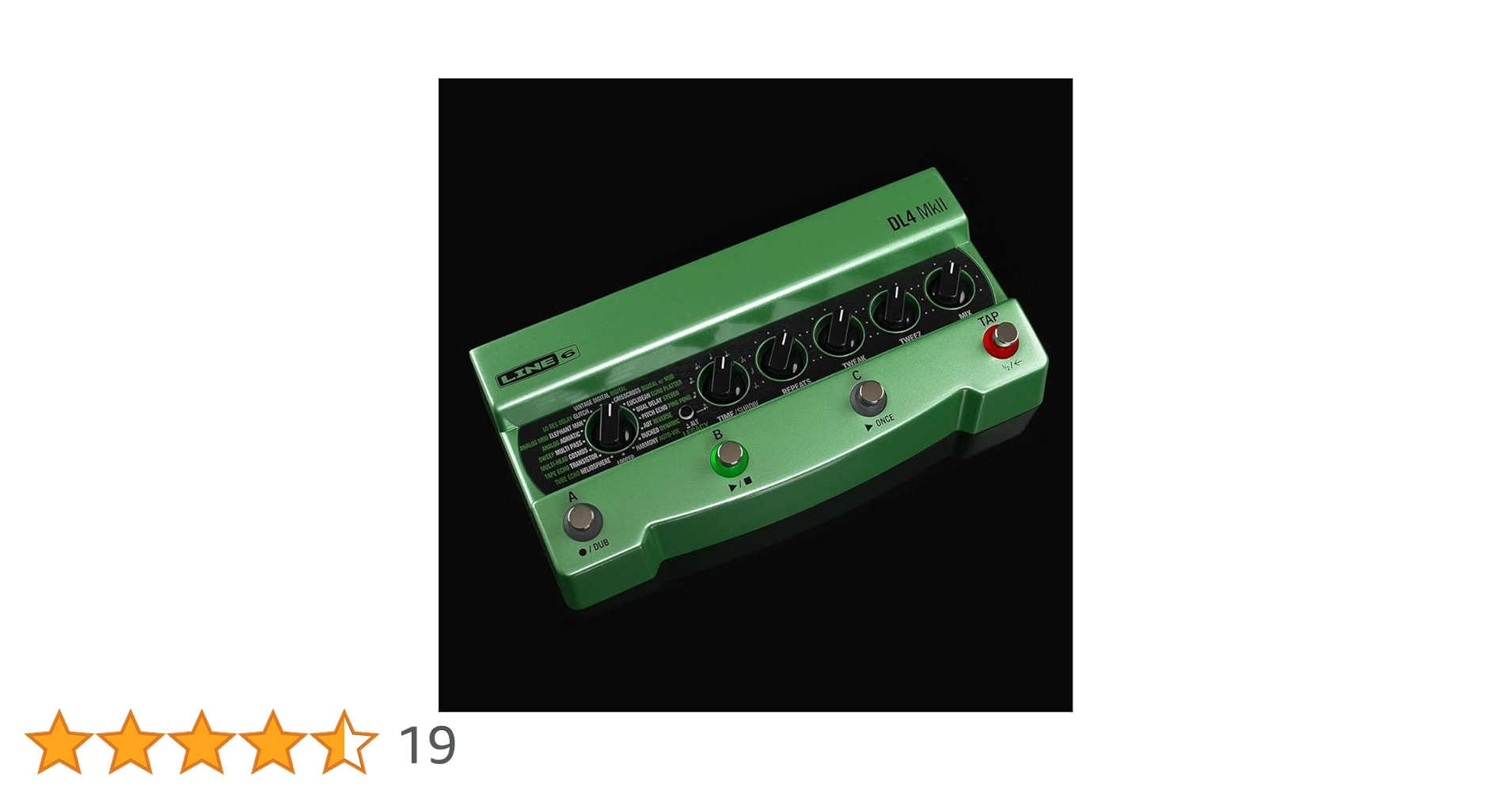 Line 6 DL4 MkII ディレイ・モデラー DL4 MkII Delay Stompbox Modeler Special Edition 25th