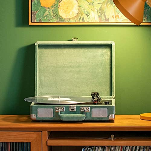 Tourne-disque rétro, phonographe, tourne-disque vintage portable vintage avec récepteur Bluetooth et intégré pour chaque famille - Les Beatles, Paul McCartney, John Lennon, RIngo Starr, George Harrison Tourne-disque rétro, phonographe, tourne-disque vintage portable vintage avec récepteur Bluetooth et intégré pour chaque famille – Image 3