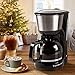 Aigostar Chocolate 30HIK–Cafetera de goteo, 1000w Cafetera de Filtro, con Filtro Reutilizable,...