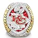 Produktbild Kansas City Chiefs, Super Bowl Championship, NFL 2020, offizieller Ring, Größe 65 (US-Größe 11), Fanartikel, Souvenir, Basketball-Bewegung, Ring mit Schatulle