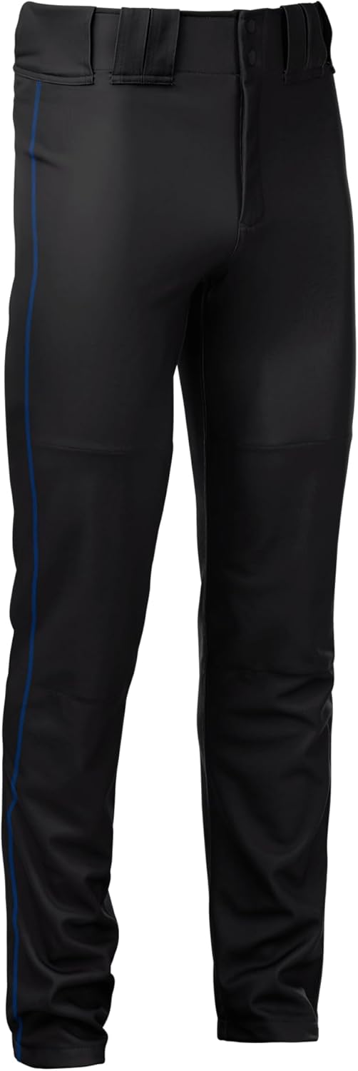 Boombah Men's Hypertech Series Baseball Full Length Pants, Reinforced Knees - Pipe