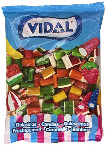 Vidal - Surtido Regaliz Colores - Caramelo de goma - 1 kg