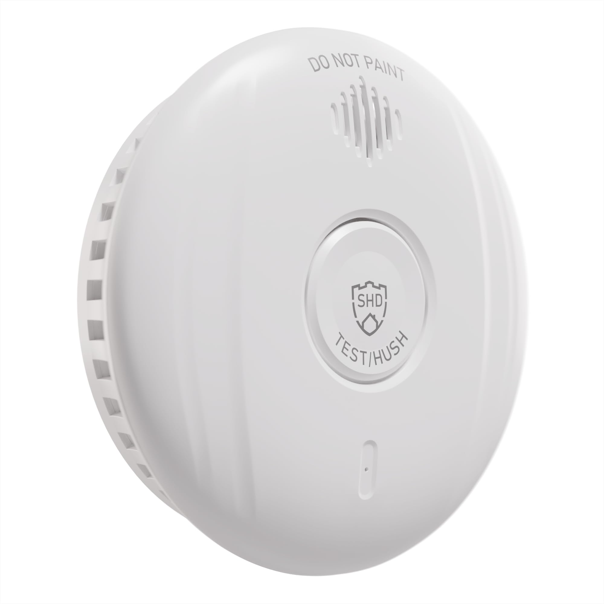 SHD OneConcept Detectores de Humo para Casa, 6X Alarmas de Incendio de Respuesta Rápida para Oficinas y Cocina, Detectores Humo con Sensor Óptico con Función de Prueba, Mini Detectores a Batería
