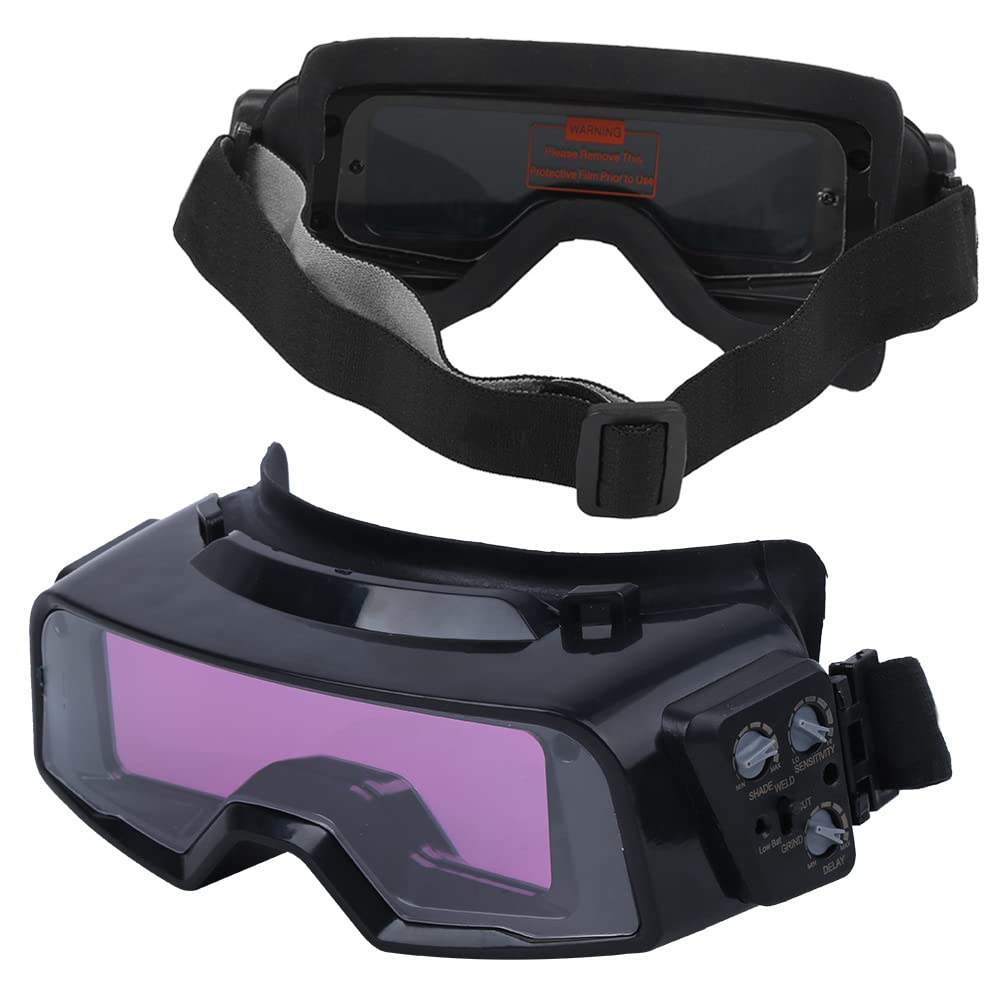 Lunettes de protection pour soudeur avec écran à gradation automatique, accessoires de soudage à l'arc sous argon
