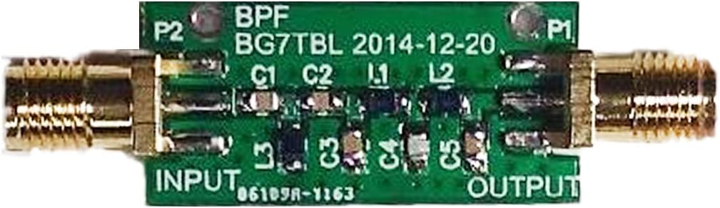 Filtre Passe-bande 10MHz 1 Pièce - Faible Perte D'insertion Pour Applications Radiofréquences