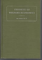Theories of welfare economics, B0007DDZ8E Book Cover
